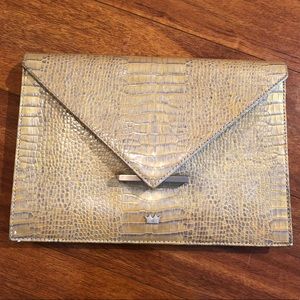 Elaine Turner Snakeskin Clutch